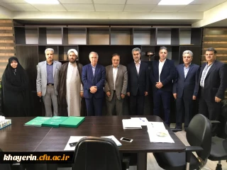 نشست هیات مدیره با ستاد خیرین وزرات علوم