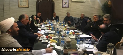 پنجمین جلسه هیات مدیره بنیاد