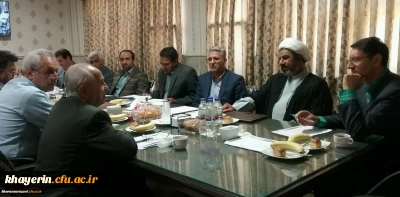 اولین جلسه تشکیل شعب استانی بنیاد خیرین خراسان رضوی