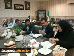 برگزاری اولین جلسه تشکیل شعب استانی بنیاد خیرین حامی دانشگاه فرهنگیان خراسان رضوی 2