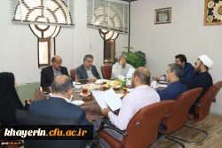 جلسه تشکیل شعبه بنیاد خیرین حامی دانشگاه فرهنگیان استان یزد