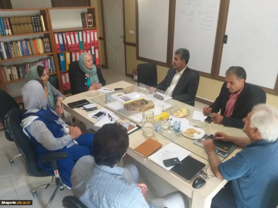 جلسه مدیرعامل بنیاد با مدیر پردیس استان سیستان و بلوچستان