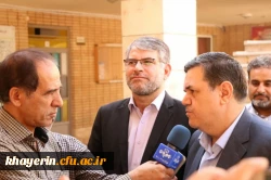 بازدید دکتر خنیفر از مرکز آموزش عالی کاشان و زمین جهت احداث دانشگاه فرهنگیان