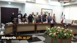 نشست اعضای بنیاد با جناب آقای دکتر صالحی