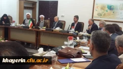 نشست اعضای بنیاد با جناب آقای دکتر صالحی