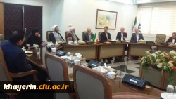 نشست اعضای بنیاد با جناب آقای دکتر صالحی