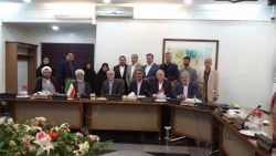 نشست اعضای بنیاد خیرین دانشگاه فرهنگیان با جناب آقای دکتر صالحی(معاونت ریاست جمهور و رئیس سازمان انرژی اتمی )