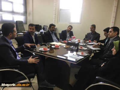 دومین نشست مدیر عامل بنیاد خیرین حامی دانشگاه فرهنگیان با رییس شعبه بانک ملت و کارشناسان سامانه محب