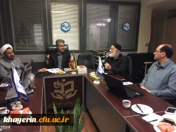 نشست کارکنان بنیاد خیرین حامی دانشگاه فرهنگیان با گروه تهیه کننده گان هنری جهت ساخت تیزر 2