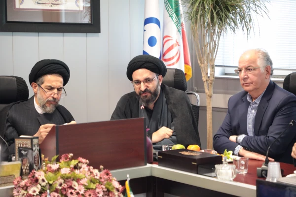 نشست حجت الاسلام والمسلمین حاج سید محمد حسن ابوترابی فرد با هیات مدیره و هیا امنا بنیاد خیرین حامی دانشگاه فرهنگیان  3