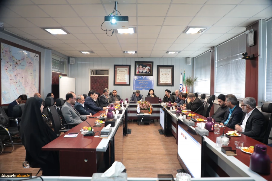 نشست حجت الاسلام والمسلمین حاج سید محمد حسن ابوترابی فرد با هیات مدیره و هیا امنا بنیاد خیرین حامی دانشگاه فرهنگیان  4