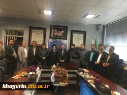 نشست حجت الاسلام والمسلمین حاج سید محمد حسن ابوترابی فرد با هیات مدیره و هیا امنا بنیاد خیرین حامی دانشگاه فرهنگیان  8