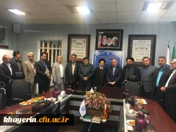 نشست حجت الاسلام والمسلمین حاج سید محمد حسن ابوترابی فرد با هیات مدیره و هیا امنا بنیاد خیرین حامی دانشگاه فرهنگیان  11