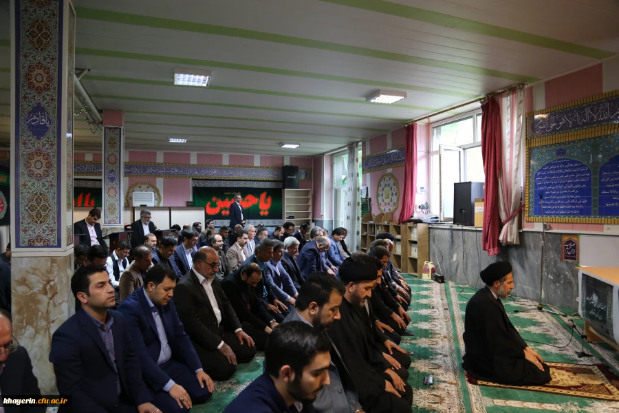 نشست حجت الاسلام والمسلمین حاج سید محمد حسن ابوترابی فرد با هیات مدیره و هیا امنا بنیاد خیرین حامی دانشگاه فرهنگیان  13