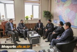 نشست حجت الاسلام والمسلمین حاج سید محمد حسن ابوترابی فرد با هیات مدیره و هیا امنا بنیاد خیرین حامی دانشگاه فرهنگیان  14