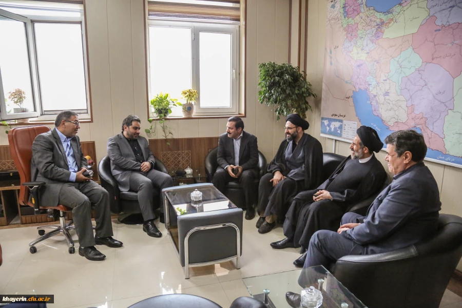 نشست حجت الاسلام والمسلمین حاج سید محمد حسن ابوترابی فرد با هیات مدیره و هیا امنا بنیاد خیرین حامی دانشگاه فرهنگیان  14