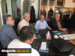 دهمین جلسه هیات مدیره بنیاد خیرین حامی دانشگاه فرهنگیان  10