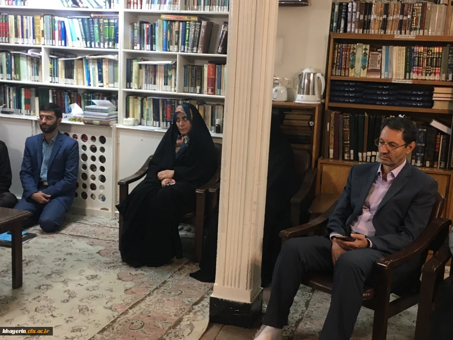 حضور در بیت آیت الله سیدان (4)