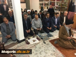 حضور در بیت آیت الله سیدان (8)