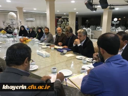 اولین جلسه هیات مدیره تشکیل شده استان البرز حامی دانشگاه فرهنگیان با حضور دکتر مهدی احمدی 5
