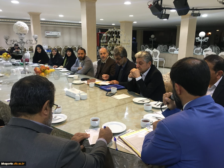 اولین جلسه هیات مدیره تشکیل شده استان البرز حامی دانشگاه فرهنگیان با حضور دکتر مهدی احمدی 5
