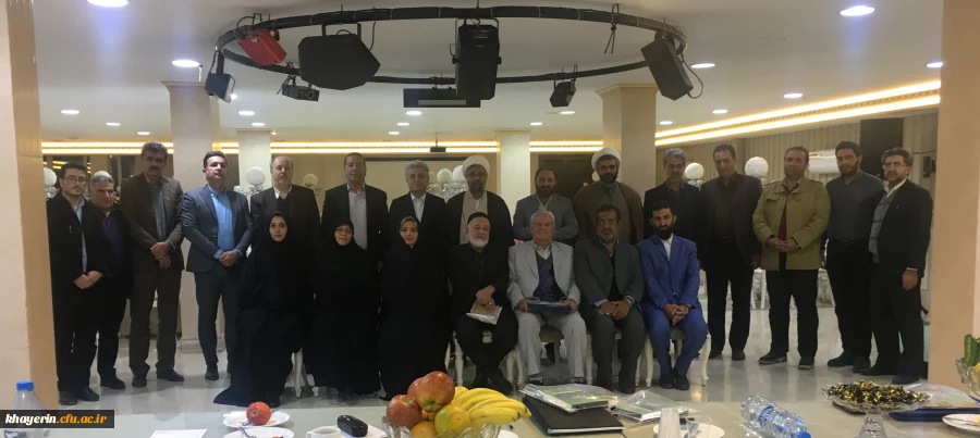 اولین جلسه هیات مدیره تشکیل شده استان البرز حامی دانشگاه فرهنگیان با حضور دکتر مهدی احمدی 12