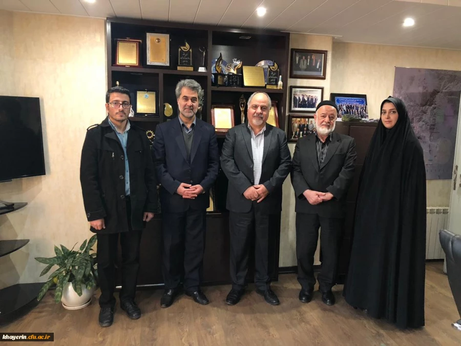 حضور مدیر عامل و کارکنان بنیاد خیرین حامی دانشگاه فرهنگیان در بنیاد نیکوکاری جمیلی 2