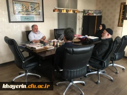 حضور مدیر عامل و کارکنان بنیاد خیرین حامی دانشگاه فرهنگیان در بنیاد نیکوکاری جمیلی 4