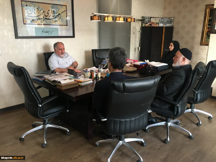 حضور مدیر عامل و کارکنان بنیاد خیرین حامی دانشگاه فرهنگیان در بنیاد نیکوکاری جمیلی 4
