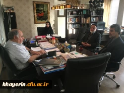 حضور مدیر عامل و کارکنان بنیاد خیرین حامی دانشگاه فرهنگیان در بنیاد نیکوکاری جمیلی 5