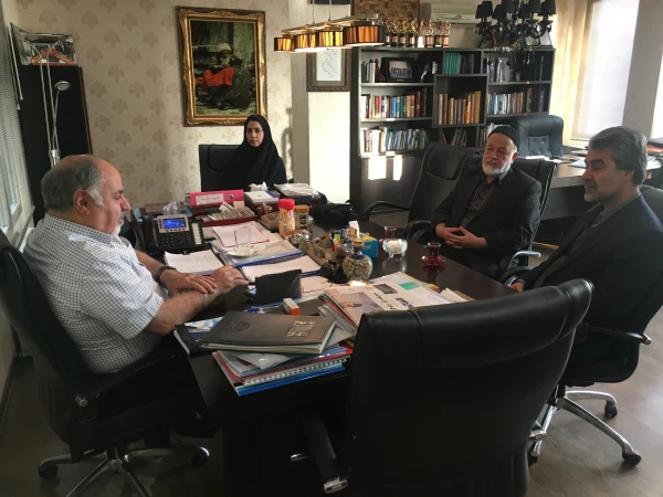 حضور مدیر عامل و کارکنان بنیاد خیرین حامی دانشگاه فرهنگیان در بنیاد نیکوکاری جمیلی 5