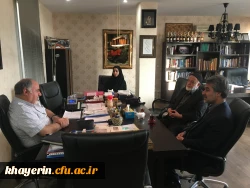 حضور مدیر عامل و کارکنان بنیاد خیرین حامی دانشگاه فرهنگیان در بنیاد نیکوکاری جمیلی 6