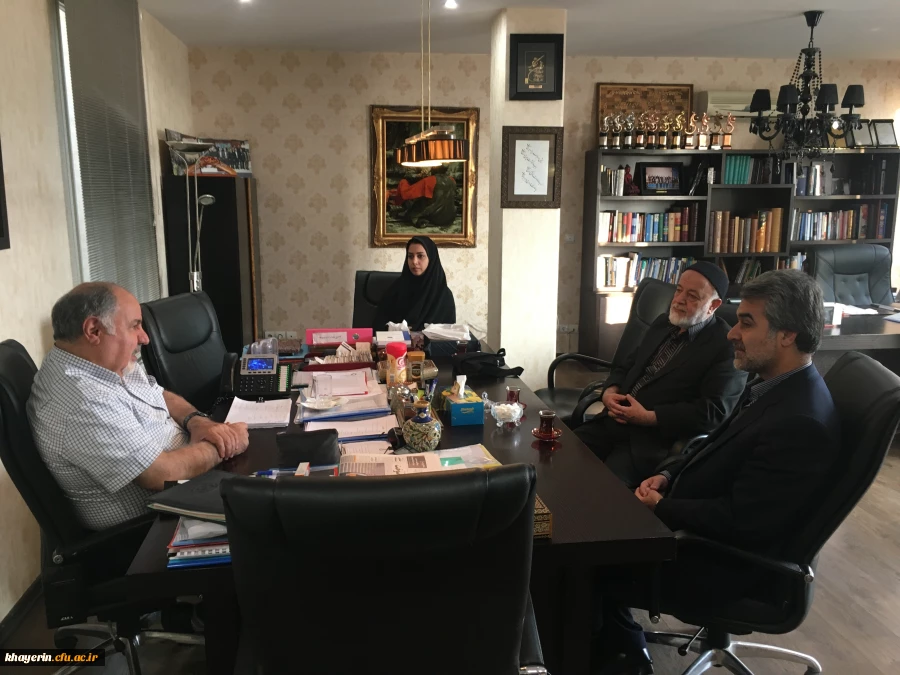 حضور مدیر عامل و کارکنان بنیاد خیرین حامی دانشگاه فرهنگیان در بنیاد نیکوکاری جمیلی 6