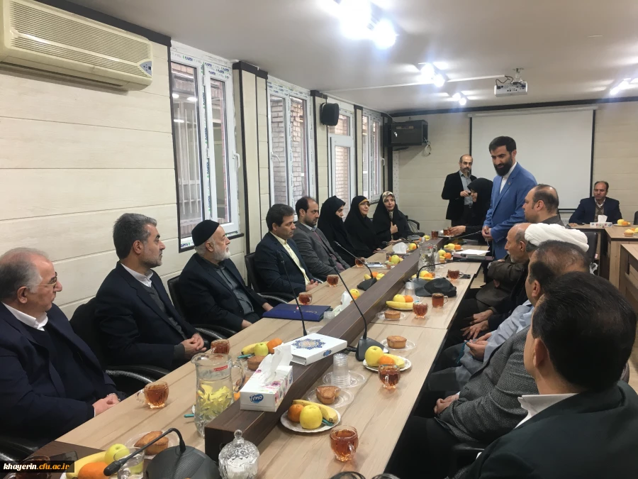 دومین جلسه ی هیئت مدیره ی استان البرز با حضور هیئت مدیره ی بنیادخیرین حامی دانشگاه فرهنگیان 4