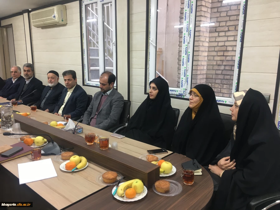 دومین جلسه ی هیئت مدیره ی استان البرز با حضور هیئت مدیره ی بنیادخیرین حامی دانشگاه فرهنگیان 5