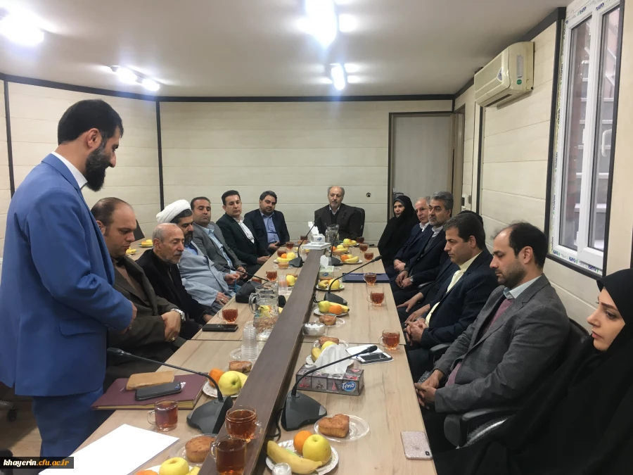 دومین جلسه ی هیئت مدیره ی استان البرز با حضور هیئت مدیره ی بنیادخیرین حامی دانشگاه فرهنگیان 6