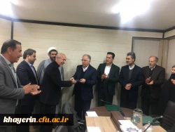 دومین جلسه ی هیئت مدیره ی استان البرز با حضور هیئت مدیره ی بنیادخیرین حامی دانشگاه فرهنگیان 8