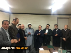 دومین جلسه ی هیئت مدیره ی استان البرز با حضور هیئت مدیره ی بنیادخیرین حامی دانشگاه فرهنگیان 9