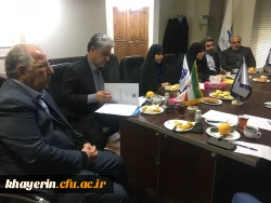 دوازدهمین جلسه هیات مدیره بنیاد خیرین حامی دانشگاه فرهنگیان 5