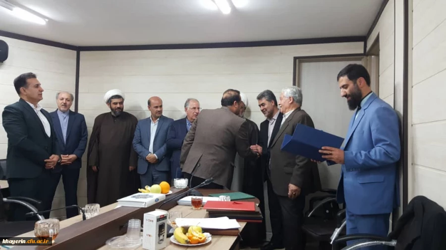 سومین نشست هیئت مدیره بنیادخیرین استان البرزحامی دانشگاه فرهنگیان 2