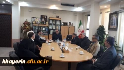 ششمین جلسه هیات مدیره بنیاد خیرین استان گلستان حامی دانشگاه فرهنگیان 2