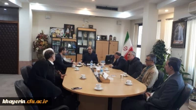 ششمین جلسه هیات مدیره بنیاد خیرین استان گلستان حامی دانشگاه فرهنگیان