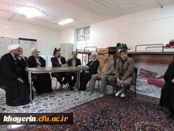 بازدید و جلسه نمایندگان بنیادخیرین پانزده خرداد با رئیس و مدیر اجرایی هیئت مدیره بنیاد خیرین حامی دانشگاه فرهنگیان  3