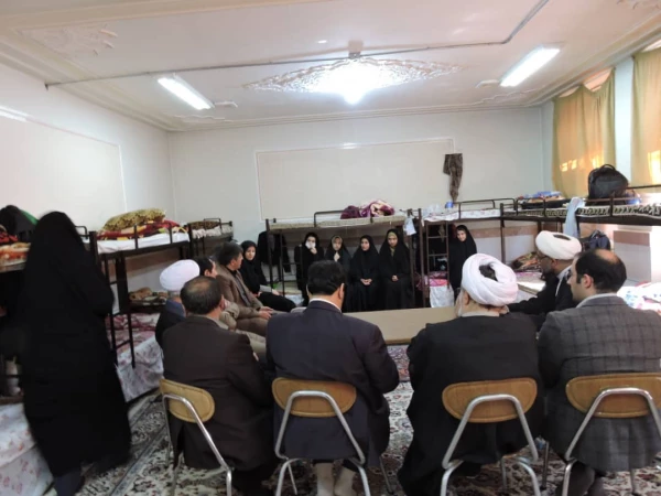 بازدید و جلسه نمایندگان بنیادخیرین پانزده خرداد با رئیس و مدیر اجرایی هیئت مدیره بنیاد خیرین حامی دانشگاه فرهنگیان  4