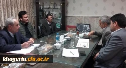 برگزاری جلسه هماهنگی ساخت زائرسرای دانشگاه فرهنگیان در خراسان رضوی 2