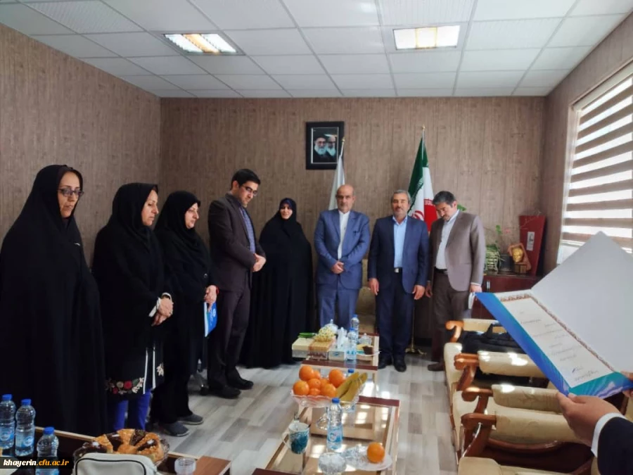 تقدیر از خیرین حامی دانشگاه فرهنگیان پردیس امام سجاد(ع) بیرجند 4
