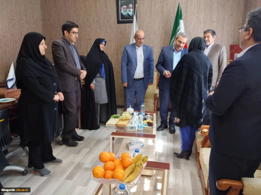 تقدیر از خیرین حامی دانشگاه فرهنگیان پردیس امام سجاد(ع) بیرجند 2