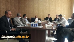 جلسه هیات مدیره بنیاد خیرین استان سیستان و بلوچستان حامی دانشگاه فرهنگیان 2