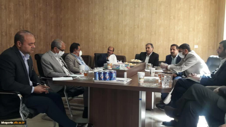 جلسه هیات مدیره بنیاد خیرین استان سیستان و بلوچستان حامی دانشگاه فرهنگیان 2
