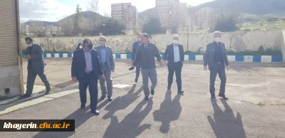 بازدید هیات مدیره محترم بنیاد خیرین استان مرکزی حامی دانشگاه فرهنگیان و مسئولین دانشگاه از پردیس حضرت زینب کبری(س) اراک